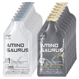 AMINO SAURUS GEL Arginine 2000 mg Citrulline 1000 mg Citrulline 1000 mg Citric Acid 2000 mg Magnesium 50 mg Caffeine 75 mg Made in Japan