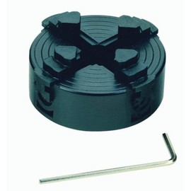 Proxxon 27024 Four jaw Chuck for Lathe DB 250, Black