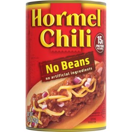 Hormel Chili No Beans, 15 Ounce (Pack of 12)