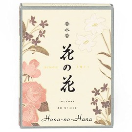 Nippon Kodo Hana No Hana Assorted Japanese Floral Incense - 30 Sticks & Holder