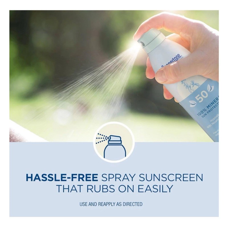 Coppertone 3x COPPERTONE PURE AND SIMPLE Mineral SUNSCREEN SPRAY SPF