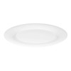 Seltmann Weiden Commercial Dinnerware, Savoy Porcelain Flat Plate with Rim,