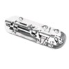 Door Bolt Inside Latch Slide Lock Round Stainless Steel 316