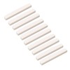 10Pcs Guitar Slotted Bone Nut Flat Bottom 6 String Electric