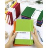 Dynta Hardcover Journal Notebooks, 10 Packs A5 Lined Journals Bulk