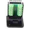 SHANFEILU RJ45/8P8C D-Type Panel Mount Ethernet Extender Cat5E Terminal Solderless