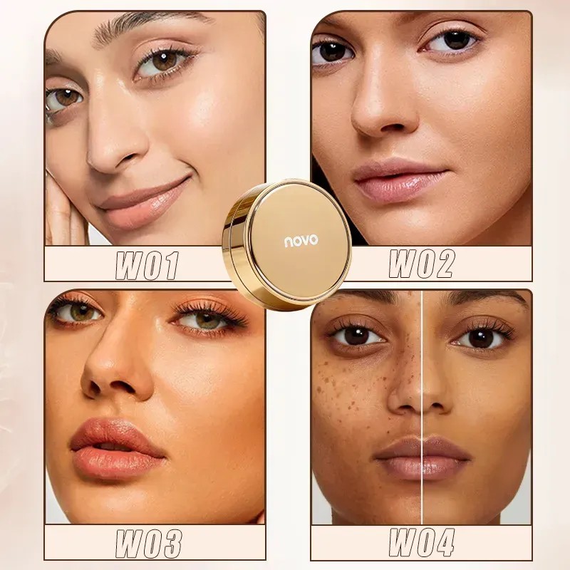 Sheshine Novohojo Cushion Bb 2en1 Polvo Compacto Spf35 W01 Ono