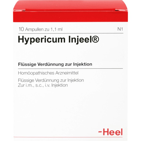 Hypericum-Injeel Inj.-Lsg., 10 St AMP