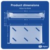 hb-digital 10 Inch Shelf 1U for Network Cabinet Server Cabinet