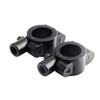 Soporte universal para espejo de manillar de motocicleta, 10 mm,