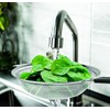8" Large Fine Mesh Strainer with thermo plastic rubber handle