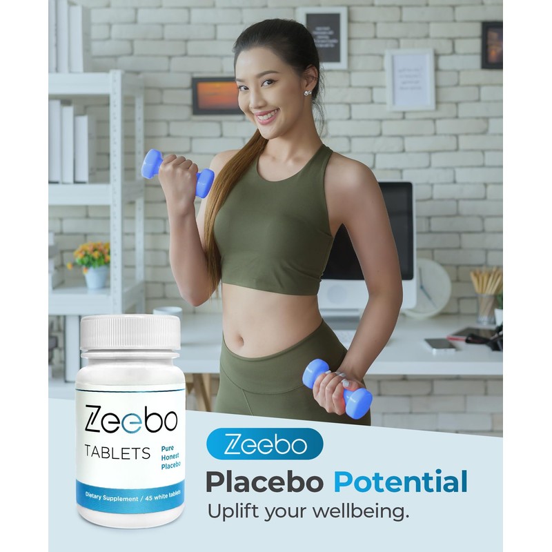 Zeebo Placebo Pills - Choose Tablet or Capsule Form (Tablets)