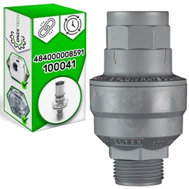 Aquastop Valve for Washing Machine and Dishwasher with Original Code 100041 for Eltek 484000008591 C00380127 for Bauknecht for Ignis for Whirlpool for Indesit - Warranty 5 Years - ONIX TECH