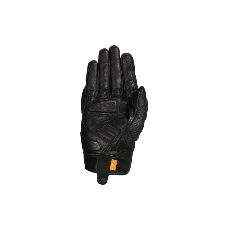 Furygan LR Jet D3O Vented Perforated Motorcycle Gloves (Black, L)