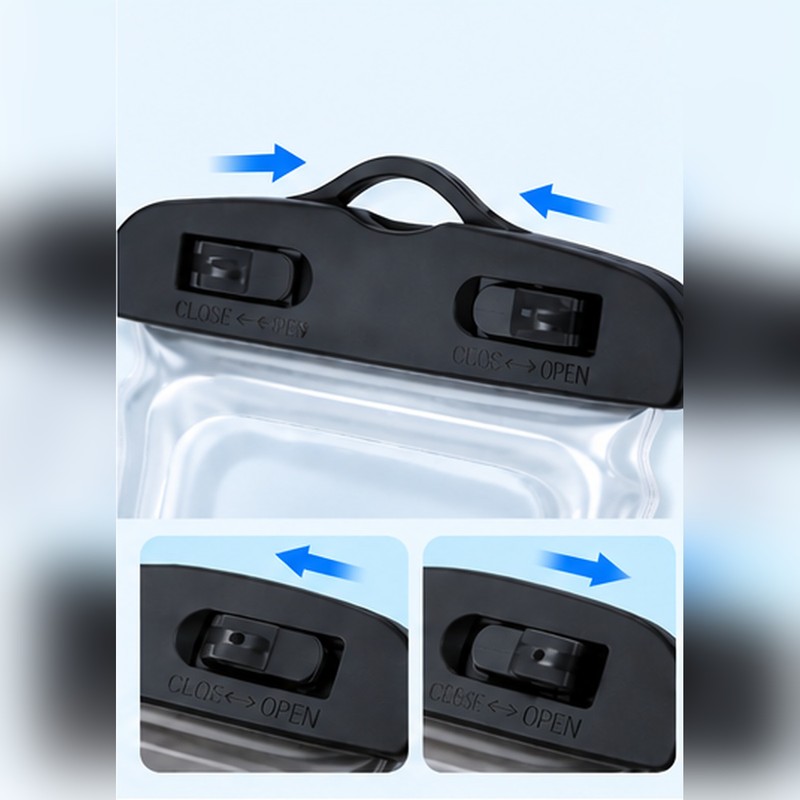 Waterproof Phone Pouch for Swimming and Beach Trips – PVC