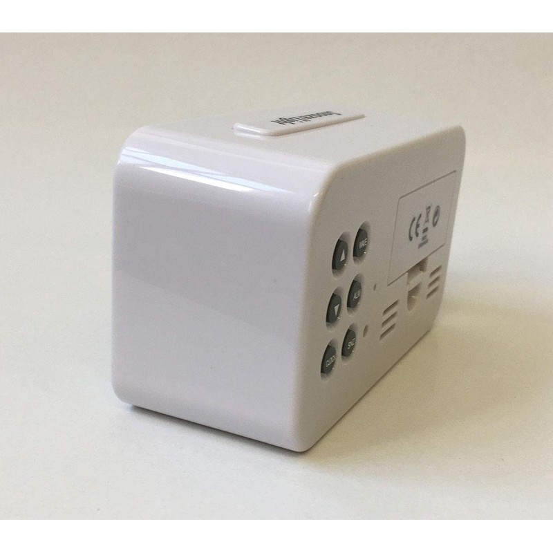 Soytich Radio Controlled Clock with Thermometer Radio Alarm Clock in