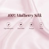 Ethlomoer 1 x 100% Natural Pure Silk Pillow Case for