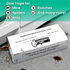 Exterminators Choice Large White Sticky Glue Boards for Insects -