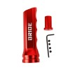 Unbranded 1PCS BRIDE Red Aluminum Car Handle Hand Brake Sleeve