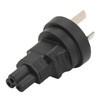 to IEC320 C5 Power Adapter 3 Prong to C5 Converter