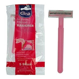 Elina Disposable Razor 5 Pieces Woman Double Blade