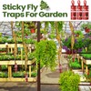 Qualirey 160 Pack Fly Strips Sticky Fly Trap Indoor Outdoor