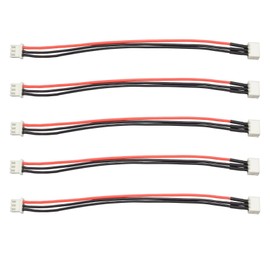 Apex RC Products JST-XH 2S 6" / 150mm Balance Plug Extension Lead - 5 Pack #1090