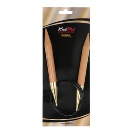 KnitPro K35359 Rundstricknadel, Beige, 120 cm x 15 mm
