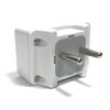 Norstar Universal Plug Adapter with ON/Off Power Switch for European