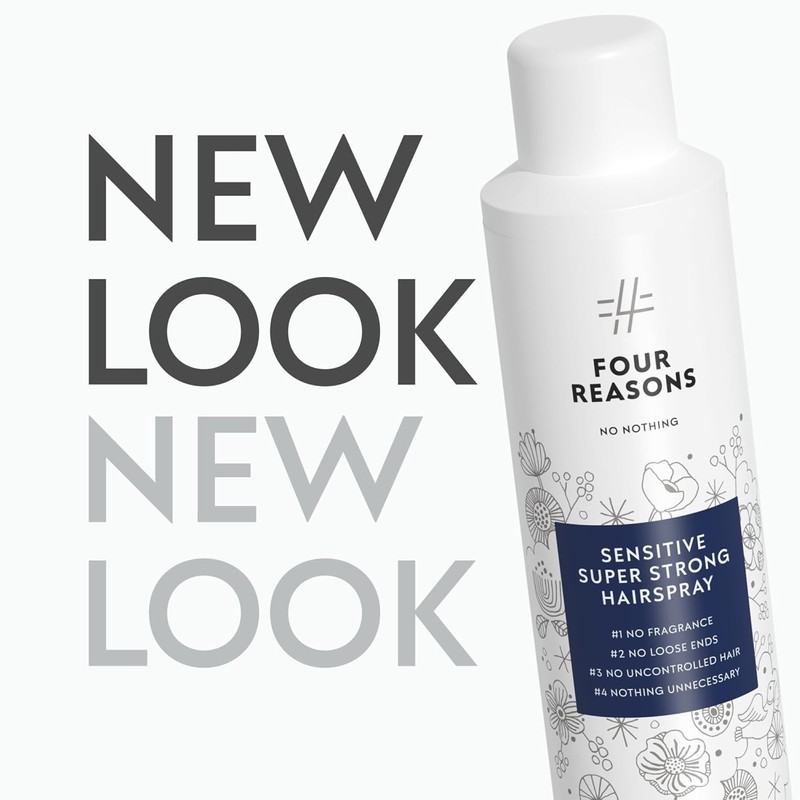 No Nothing Sensitive Extra Hold Hairspray, Unscented Finishing Spray for