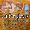 Unbranded Cat Grooming Shedding Gloves Disposable Hypoallergenic Static Free Soft