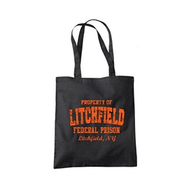 Litchfield Federal Prison Orange Tote Bag - black One Size