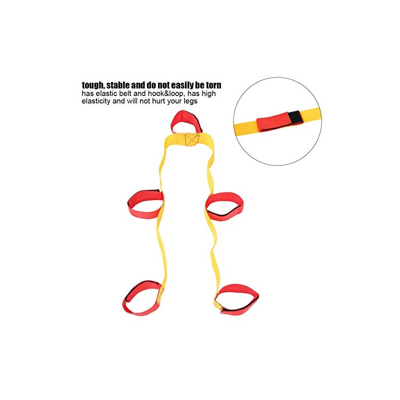 Alomejor Team Game Attachment Strap 3/5/8 Person Teamwork Games Outdoor