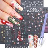 U-Shinein 10 Sheet Christmas Nail Stickers, Christmas Nail Art Stickers