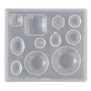 Padico Soft Mold 403049 Resin Mold, Diamond Shapes