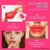 QUIYUM Watermelon Niacinamide Lip & Eye Mask Set, Facial Skincare(12