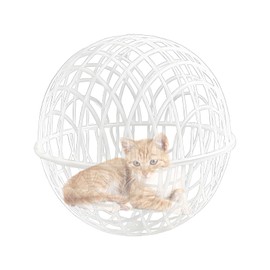 Chicken Ball | Movable Chicken Coop Ball - Round Walking Net Poultry Coop Safety Chick Enclosure for Outdoor, Rabbits & Ducks