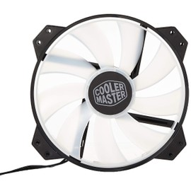 Cooler Master MasterFan MF200R Addressable RGB ARGB 200mm Fan - Black Frame - R4-200R-08FA-R1