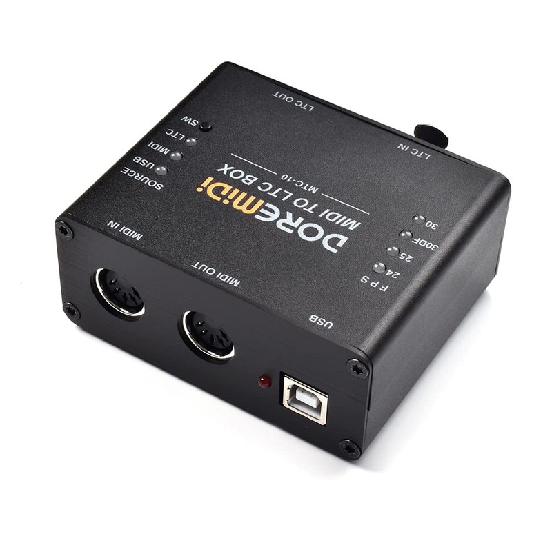 DOREMiDi MIDI To LTC Box Is MIDI Time Code and