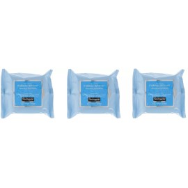 Neutrogena Make-Up Remover Cleansing Towelettes & Face Wipes 25ct (3 Pack)