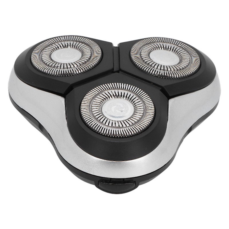 Replacement Electric Shaving Head 360° Floating Double Shaving Rings Head
