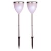Best Season 477-35 LED-Solar-Pathlights 2-er Set 46 x 10 cm,