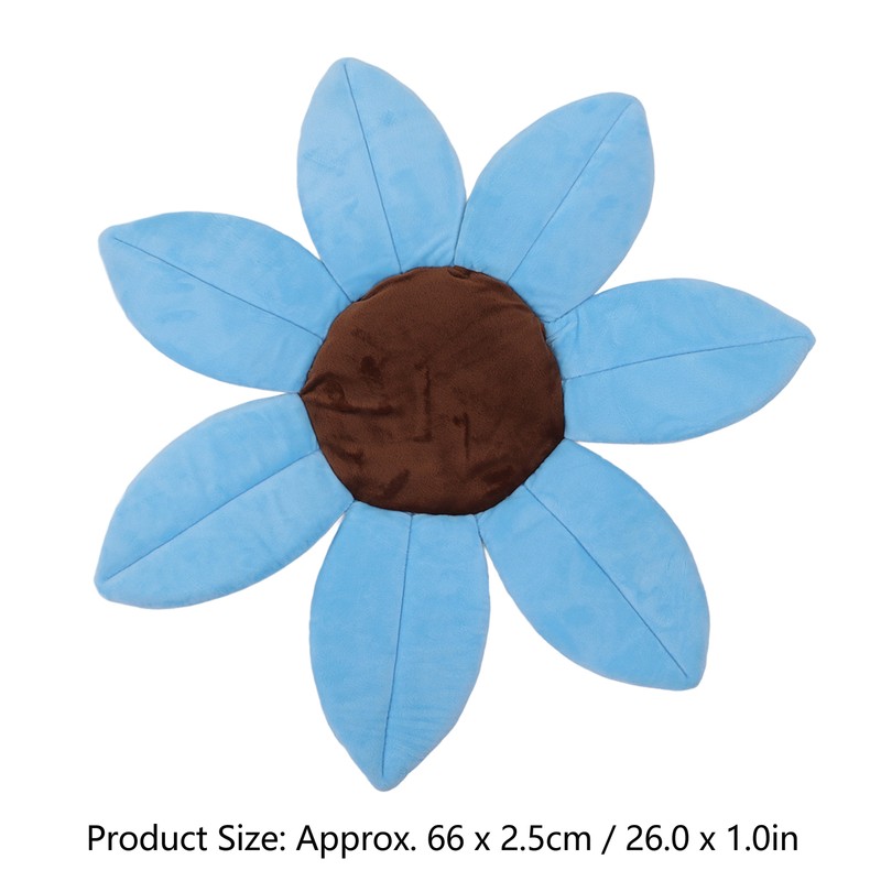 Sunflower Baby Bath Head Support Soft Skin Friendly Short Plush