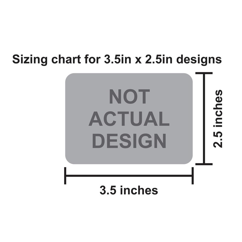 StickerTalk Flatbed Tow Only Vinyl Stickers, 3.5 inches by 2.5