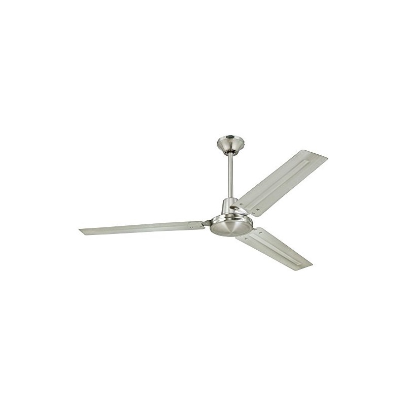 Westinghouse Westinghouse 7861400 Industrial 56-Inch Three Indoor Ceiling Fan, Brushed
