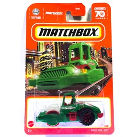 Matchbox - Road Roller - Green - Matchbox 70 Years - 2023 - Mint/NrMint Ships Bubble Wrap Packed in a Large Box