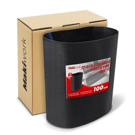 Drum Sander Conveyor Feed Belt Compatible with JET JWDS-1632 Drum Sander - 100 Grit Silicone Carbide Feed Belt, 17-3/8" x 38"