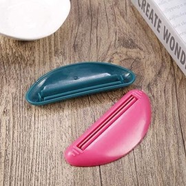 2 Pcs Toothpaste Squeezer Squeeze Tooth Paste Tube Cosmetics Cleanser Extruder Clamps Toothpaste Clip Toothpaste Dispenser - Convenient and Attractive Aids Accessories