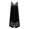 4-Pack BBQ Grill Heat Shield Plate Tent Replacement Parts for