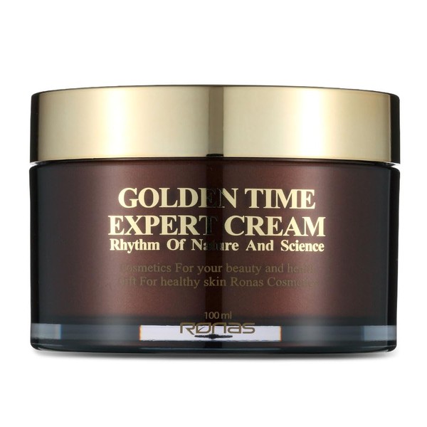 Ronas Golden Time Expert Cream 3.38oz. 24Gold Moisturizing Wrinkle repairing